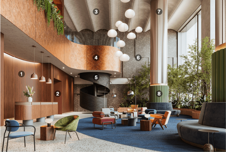 Wrapping Sala Moderno